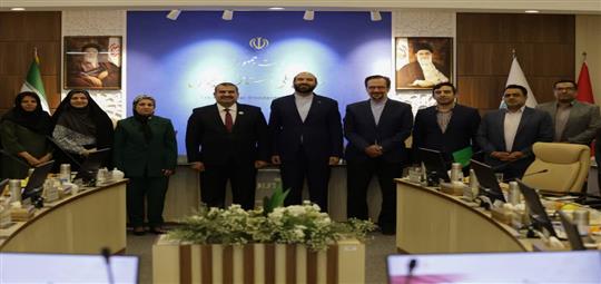 نشست دو جانبه رییس سازمان ملی استاندارد ایران و رییس سازمان استاندارد و کنترل کیفیت عراق - اردیبهشت ماه 1403
